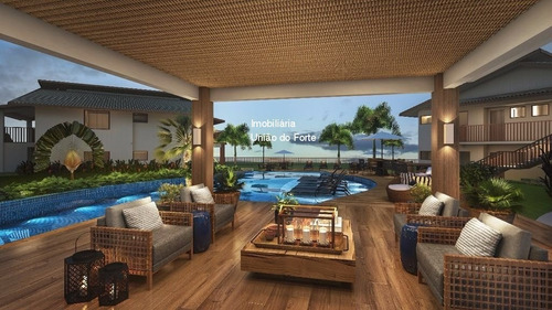 Imagem 9 de 30 de Vista Mar, Apartamento Com 2 Suítes Em Imbassai, Novo! - Ap00289