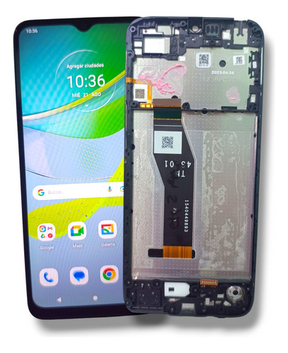 Display Lcd Táctil Motorola Moto E13 Bisel + Tapa De Regalo (Reacondicionado)