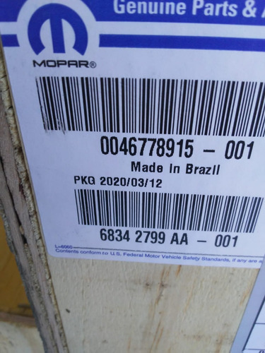 Virabrequim Fiat Motor Fire 1.0 8v/16v 46778915 Fpt Genuíno
