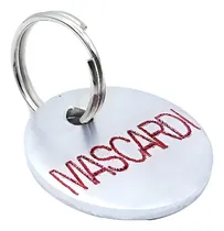 Comprar Chapitas Identificatorias Para Perros Redonda De 26mm Diamet