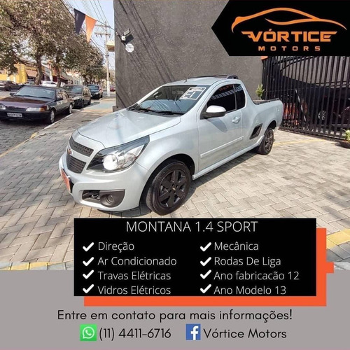 Imagem 4 de 7 de Montana 1.4 Economico- Muito Nova - Sport