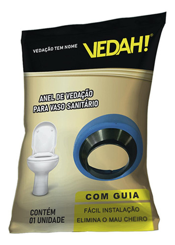 Anel Vedacao Vaso Vedah C/guia