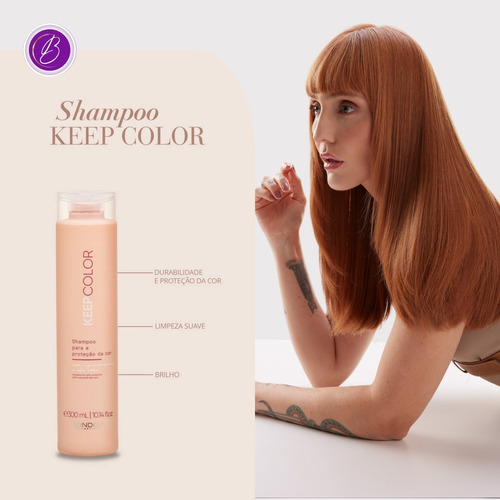 Shampoo Proteção Máxima Da Cor 300ml Keep Color | London