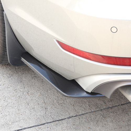 P 2x Car Auto Bumper Lip Diffuser Splitter Canard Protector