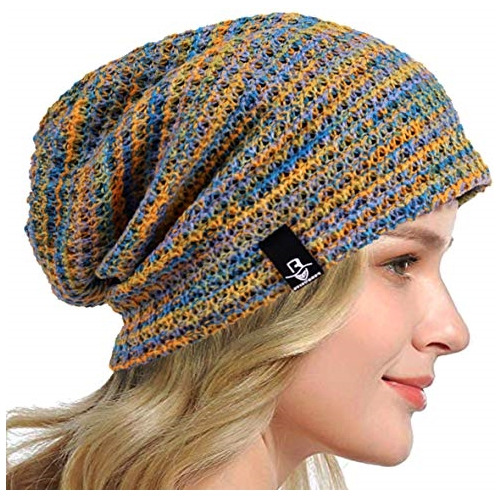 Gorro Holgado Largo De Invierno Para Mujer