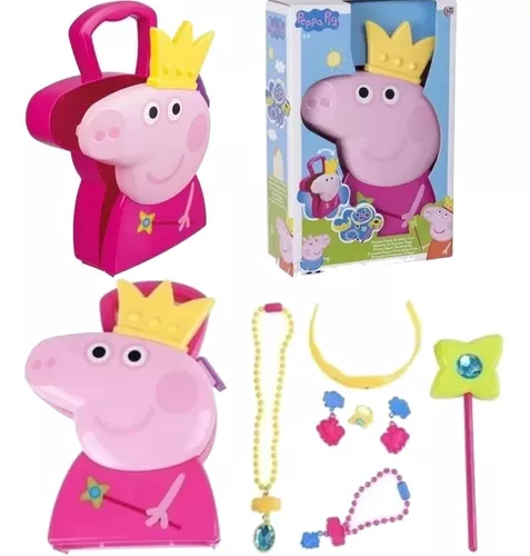 Brinquedo Peppa Pig Casa com acessórios