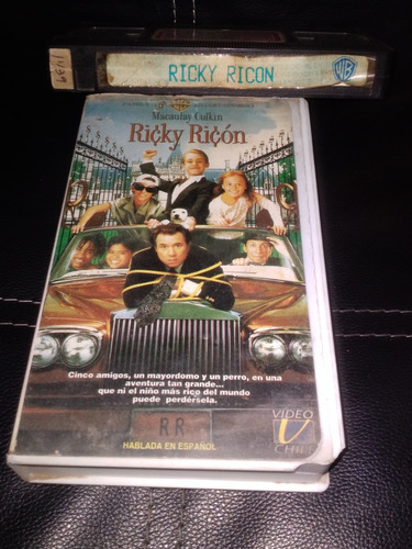 Película Vhs, Ricky Ricon, Doblada Al Español.