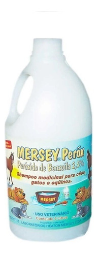 Shampoo Perox Peroxido Benzoila 2,5% 3 Litros Mersey