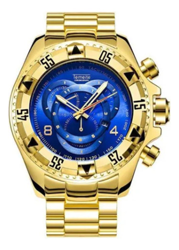 Relógio Reserve Temeite Super Luxuoso Fashion Personalizado