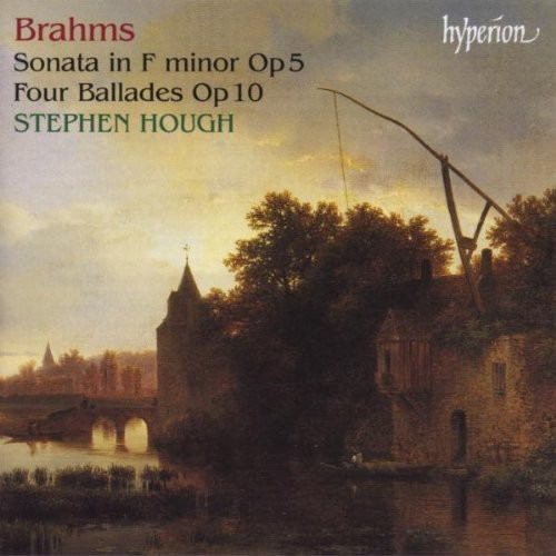 Brahms//sonata Para Piano Hough Op 5/4 Baladas Op 10 Cd