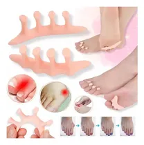 Comprar 2 Separadores Protector De Dedos Del Pie Silicona Juanetes
