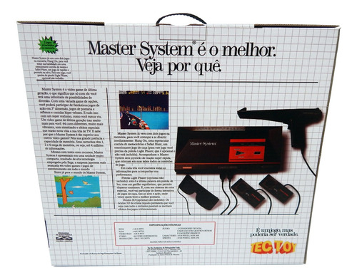 Caixa Vazia Papelão Master System Para Reposição