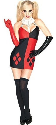 Disfraz De Dc Comics Secret Wishes Super Villain Harley Quin