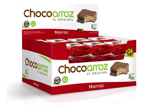 Alfaj.  Marroc 28 Gr Chocoarroz Alfajores-conitos