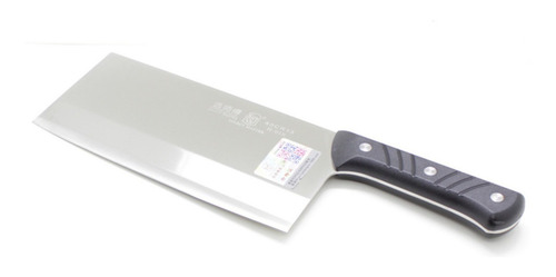 Faca Oriental Cutelo Grande Multiuso Inox 32x10cm