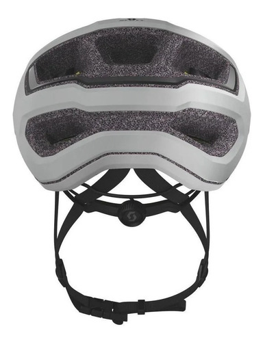 Imagem 3 de 4 de Capacete Ciclismo Scott Arx Prata E Preto Mtb Modelo 2022