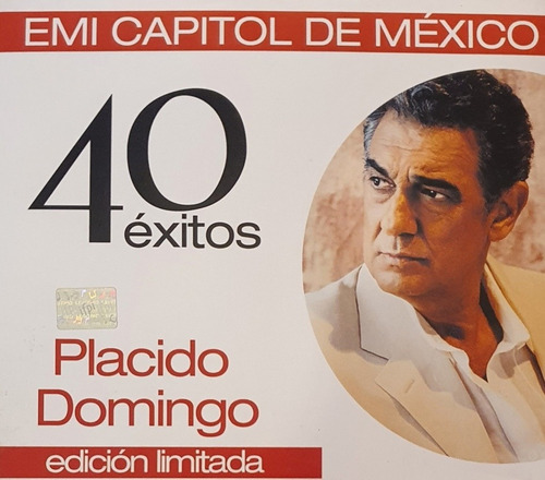 Cd Placido Domingo - 40 Exitos - Edicion Limitada - 2cds