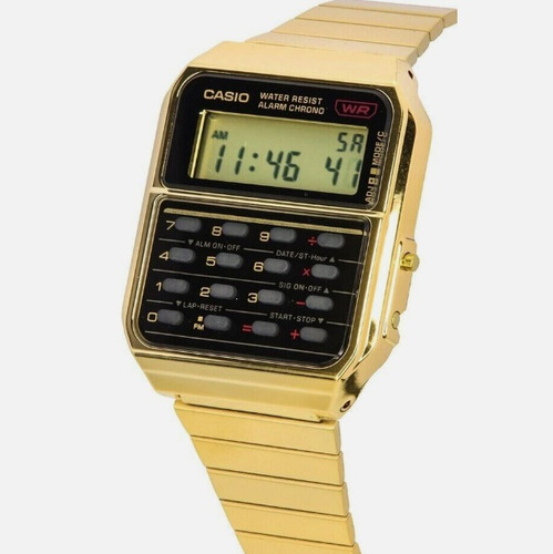 Reloj Casio Ca500weg Digital Calculadora Cronometro Wr