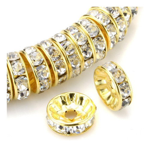 Separador De Anillos Con Diamantes De Imitación De Cristal D