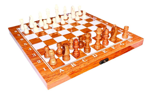 Ajedrez Profesional De Lujo Madera Grande Wood Chess