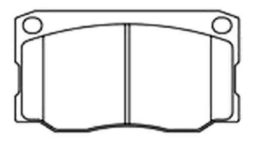 Pastilla De Freno Ford --f 4000 92/94 Delantera