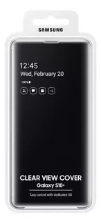 Samsung Case S-view Flip Cover Para Galaxy S10 Plus