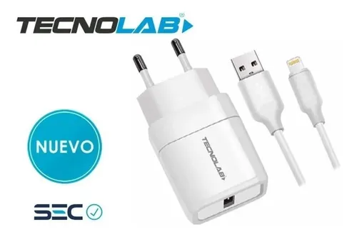 comprar Cargador Lightning iPhone Certificado Tecnolab