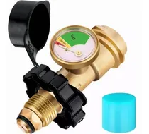 Comprar Manómetro Medidor Adaptador Para Tanque Gas Lp De 10 A 50 Kg