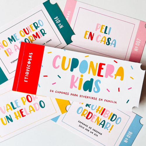 Cuponera Kids. 24 Cupones Para Divertirse En Familia