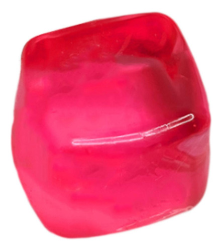 Cubos De Hielo Apretando Juguete Divertido Y Relajante Rosa