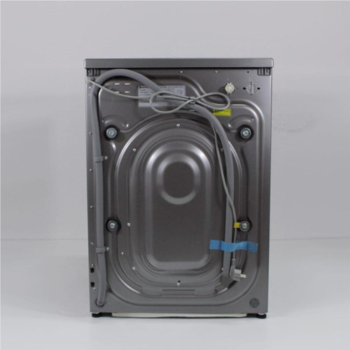 Lavarropas Carga Frontal Inverter 10,5kg Silver Daewoo Color Gris