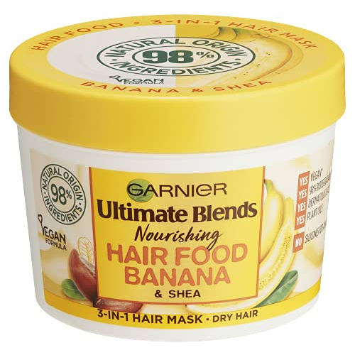 Garnier Ultimate Blends Hair Food Papaya 3-en-1 Daño Mkrzi