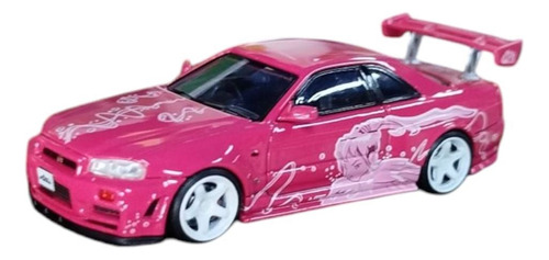 Fast & Speed Nissan Gtr Rosa Chicle