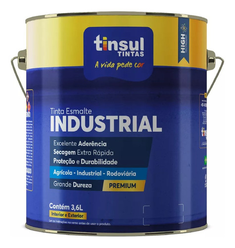 Pintura De Alto Tránsito Demarcación Vial Tinsul - 3,6 Lts