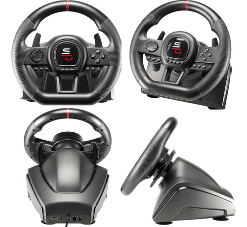 Volante Subsonic Gs650-x Con Palanca Y 3 Pedales Para