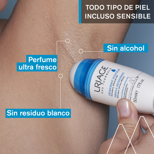 Desodorante Gentle 50ml De Uriage