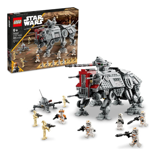 Lego 75337 Star Wars Caminante At-te Kit De Construcción 