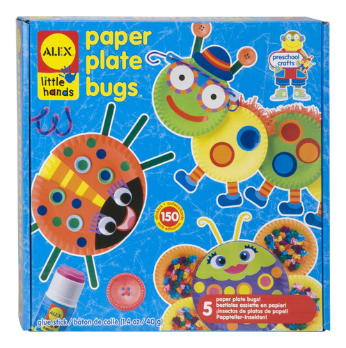 Alex Toys Little Hands, Bichos En Platos De Papel