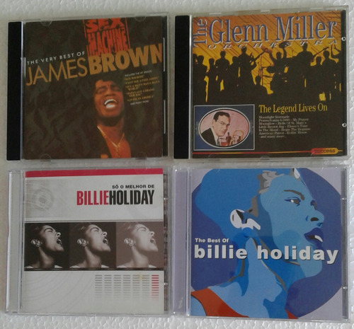James Brown / Glenn Miller Orchestra / Billie Holiday - Cds