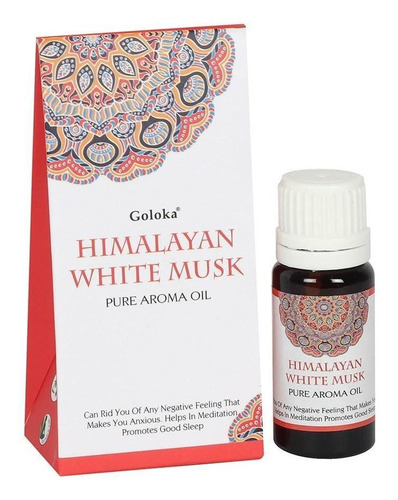 Aceite Aromático Almizcle Blanco Del Himalaya - Goloka
