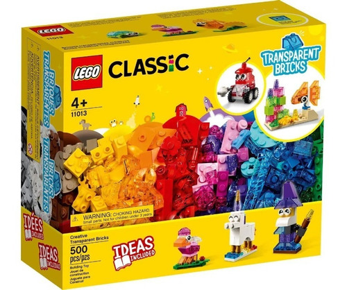 Blocos de montar LegoClassic 11013 500 peças em caixa