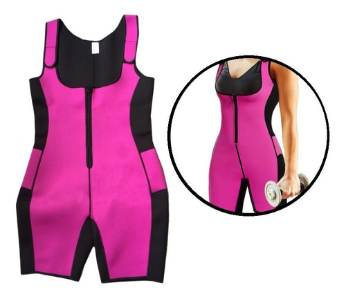 Traje Sauna Para Mujer Neopreno Bodysuit