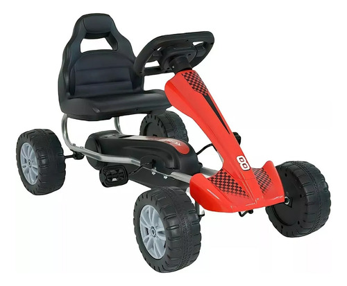 Avalancha Carrito Go Kart Pedales Montable Traccion Niños