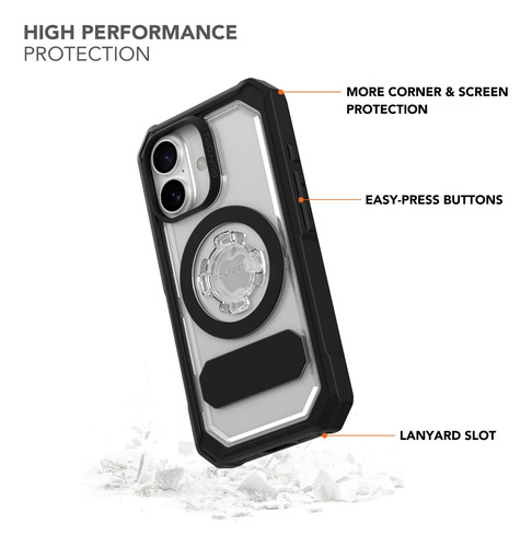 Capa Para Celular Rokform Crystal Case Compatível Com iPhone