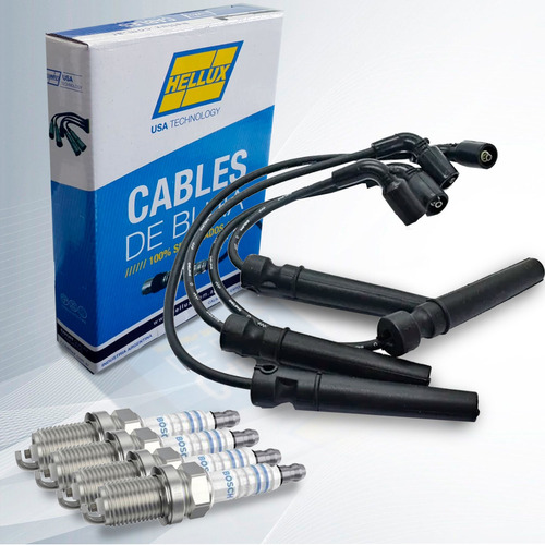 Kit Cables Y Bujias Chevrolet Aveo G3 1.6 16v