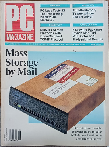 Revista Pc Magazine Usa Vol.8 N°12 1989