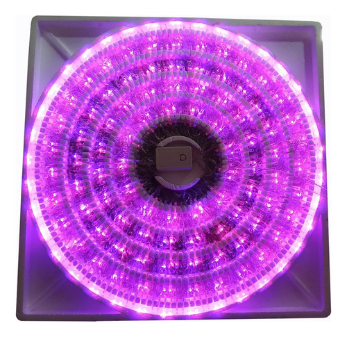 Luces Para Arbol Navidad Rosa Morado 500 Leds 27m Se500