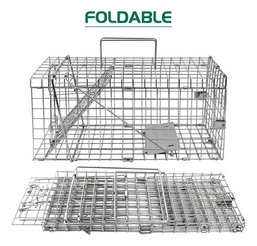 Trampa De Ardilla Plegable Captura Y Libera 43.8 Cm