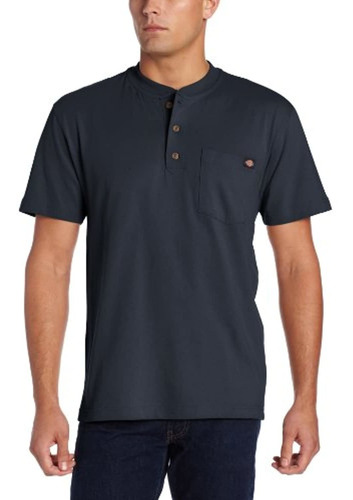 Dickies Men S Heavyweight Henley