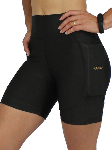 Kit 2 Shorts Para Corrida De Compressão Feminino Com Bolso